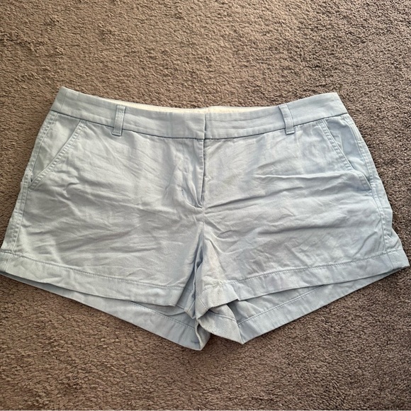 J. Crew Light Sky Blue Women's Shorts - Picture 1 of 7